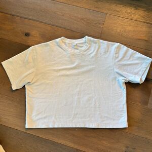 White Uniqlo Oversized Tshirt in M
